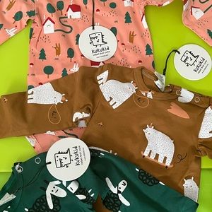 Kukukid Onesies 9-12m